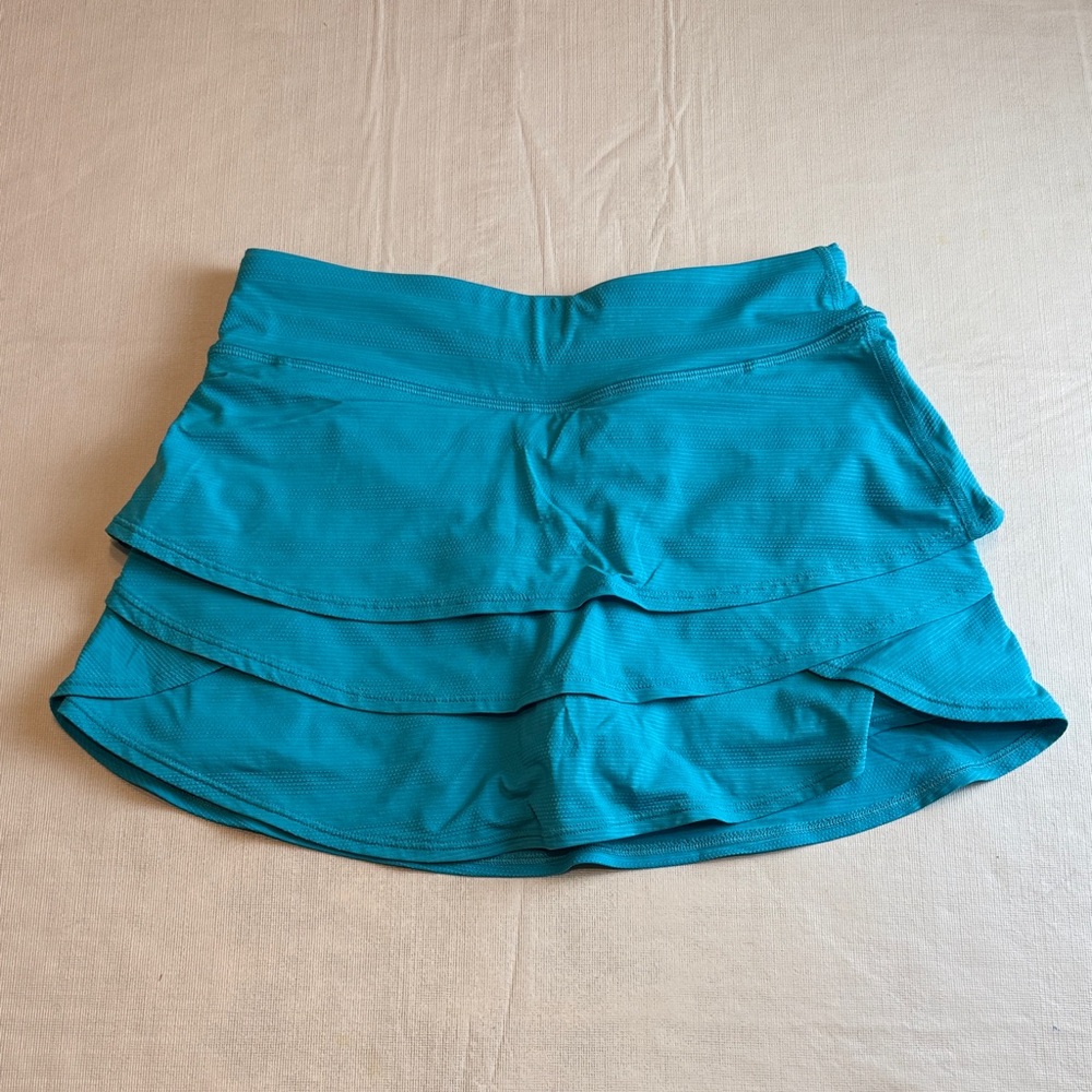Athleta Girl Turquoise Swing Skort Layered Size M 8-10